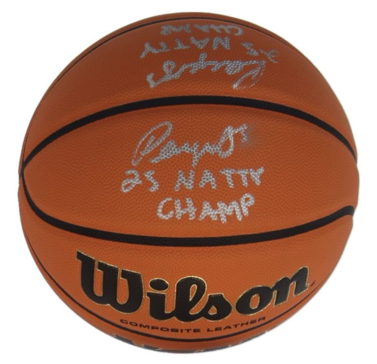 Paige Bueckers Twice-Signed NCAA Basketball Inscribed 25 Natty Champ Fanatics