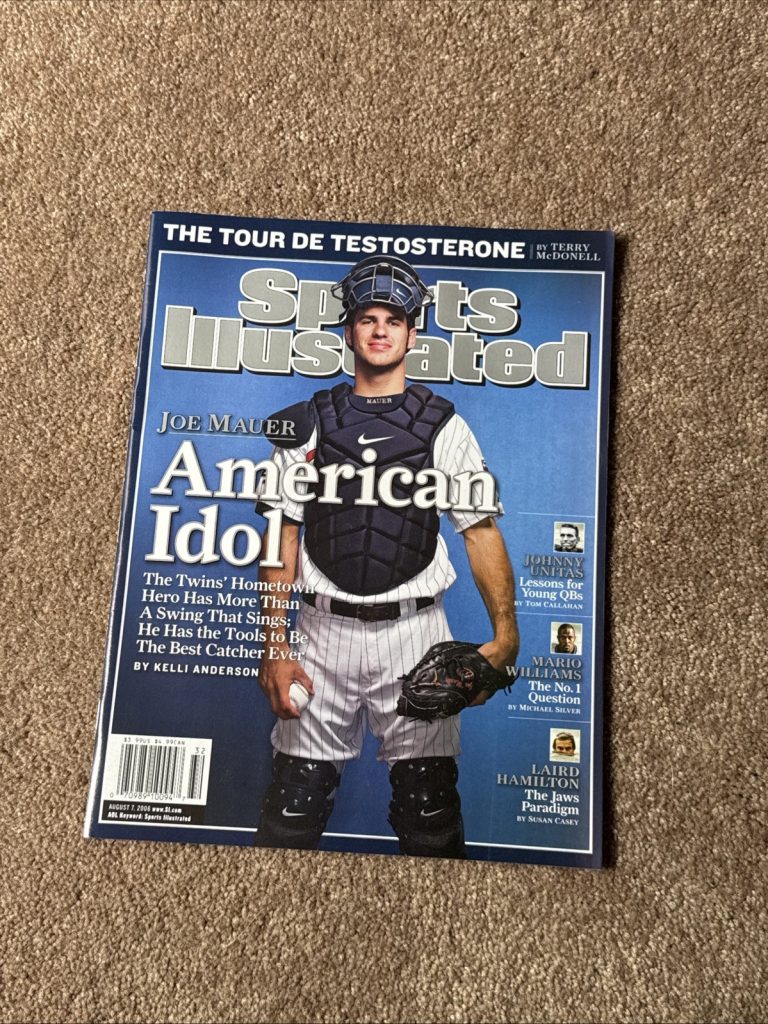 Sports Illustrated August 7 2006 Joe Mauer American Idol Magazine Baseball