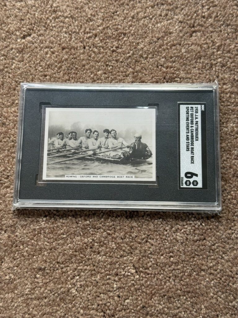 1935 Pattreiouex #27 Oxford Cambridge Boat Race Rowing SGC 6 Sporting Events