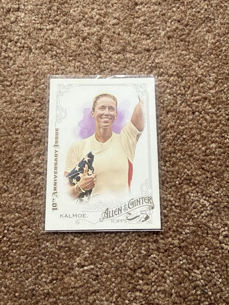 Megan Kalmoe 2015 Topps Allen & Ginter 10th Anniversary Issue #30 /10 Rowing USA