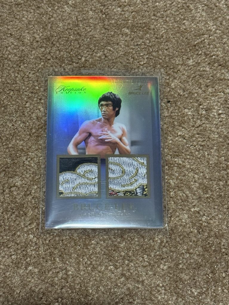 2024 Keepsake Bruce Lee 50th Anniversary Dual Authentic Relic Patch Card #235