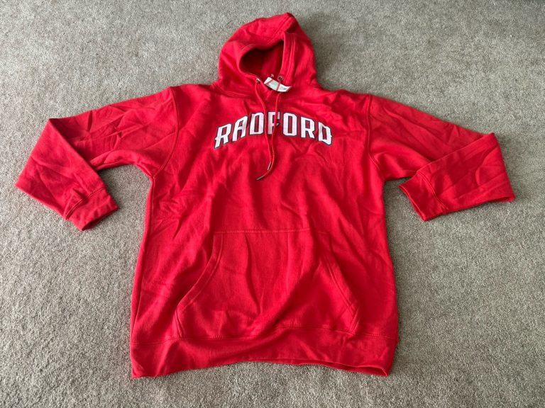 Fanatics Radford Highlanders Red Pullover Hoodie NCAA Sz M