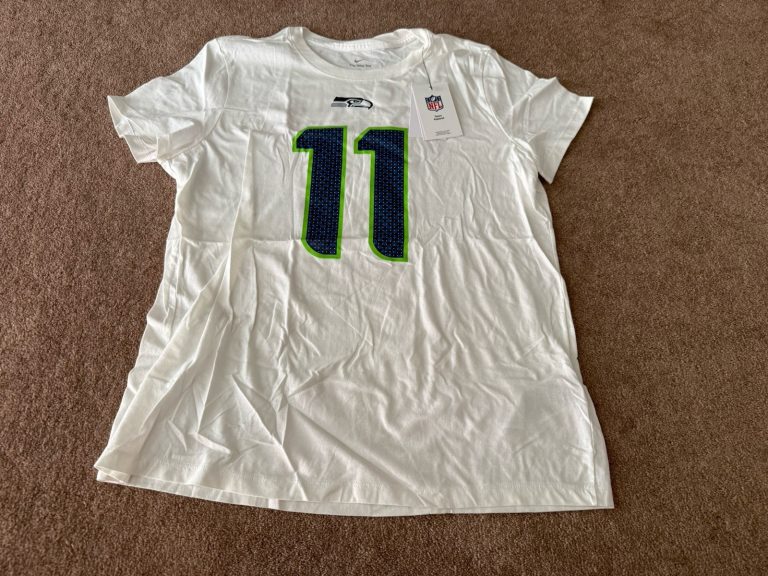 Nike Seattle Seahawks Jaxon Smith-Njigba #11 T-Shirt XL White NFL NWT