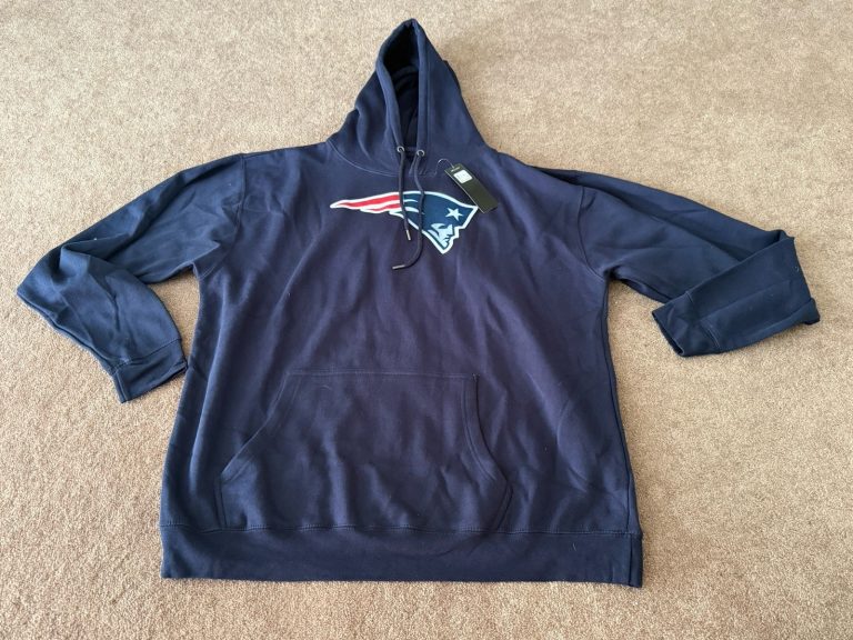Fanatics New England Patriots Casali #48 Navy Hoodie NWT NFL Sz 2XL