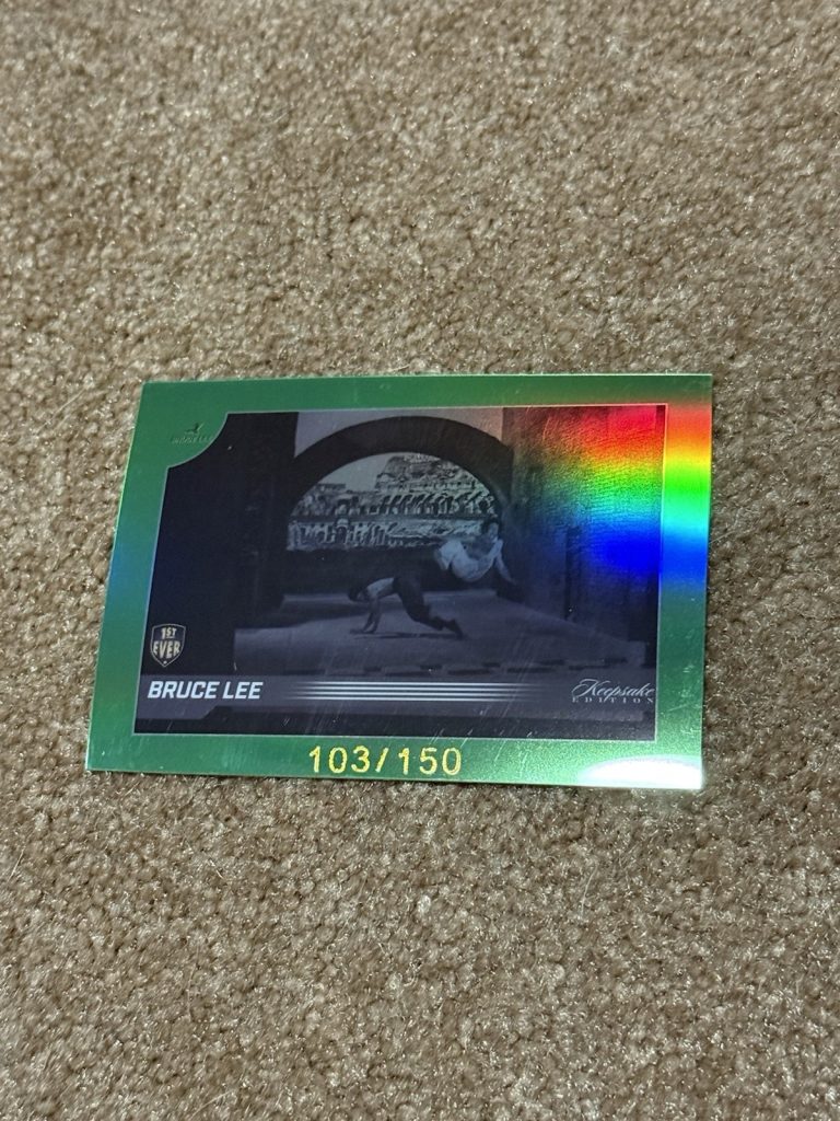 2024 Keepsake Bruce Lee 50th Anniversary 1st Ever Green #100 /150