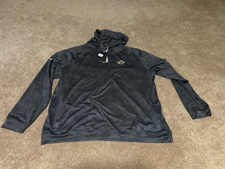 Level Wear Minnesota Wild Blender Charcoal Hoodie 3XL NWT NHL HOCKEY