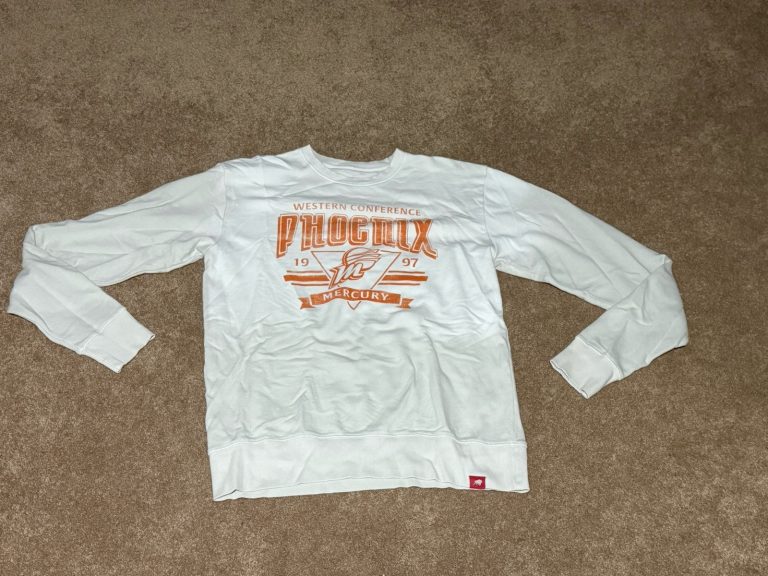 Sportiqe Phoenix Mercury WNBA 1997 Western Conference Crewneck Sweatshirt XL