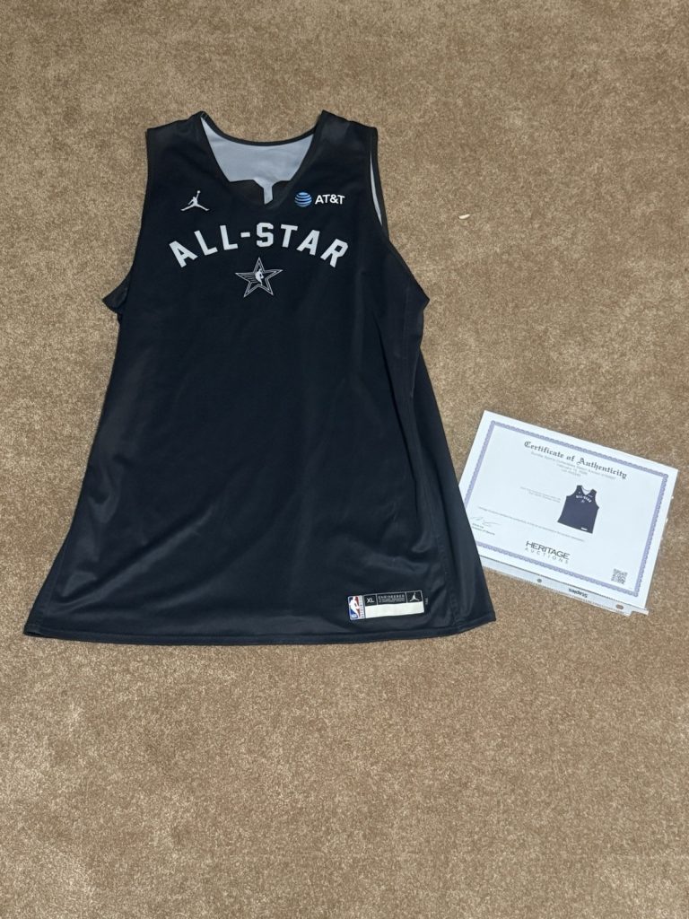 2024 NBA All-Star Karl-Anthony Towns Game Worn Practice Jersey COA
