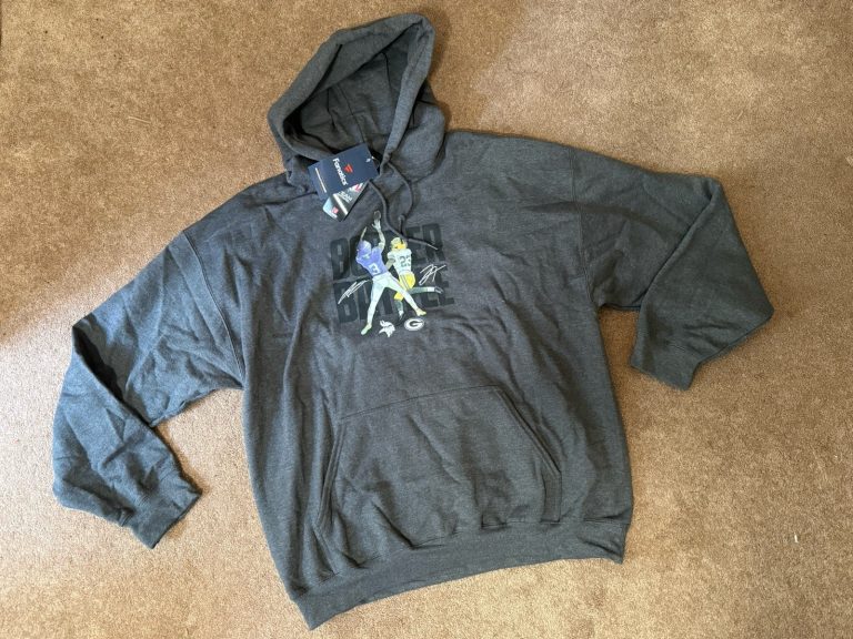 Fanatics NFL Border Battle Vikings vs Packers Hoodie Men’s XL NWT