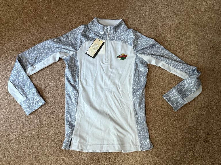 Levelwear Siren Minnesota Wild 1/4 Zip Pullover Women’s XS NHL NWT