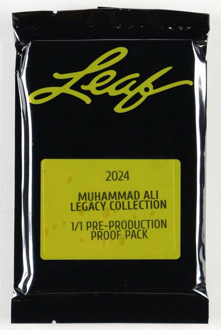 Muhammad Ali 2024 Leaf Legacy Collection 1/1 Pre-Production Proof Pack