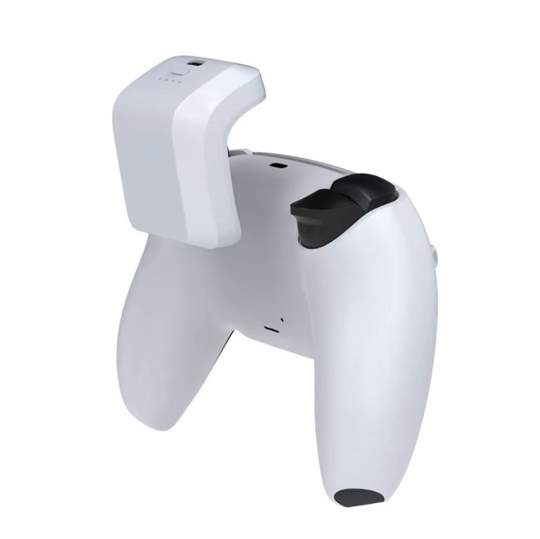 PS5 Controller Battery Pack 1500mAh Rechargeable Charger Attachment White New