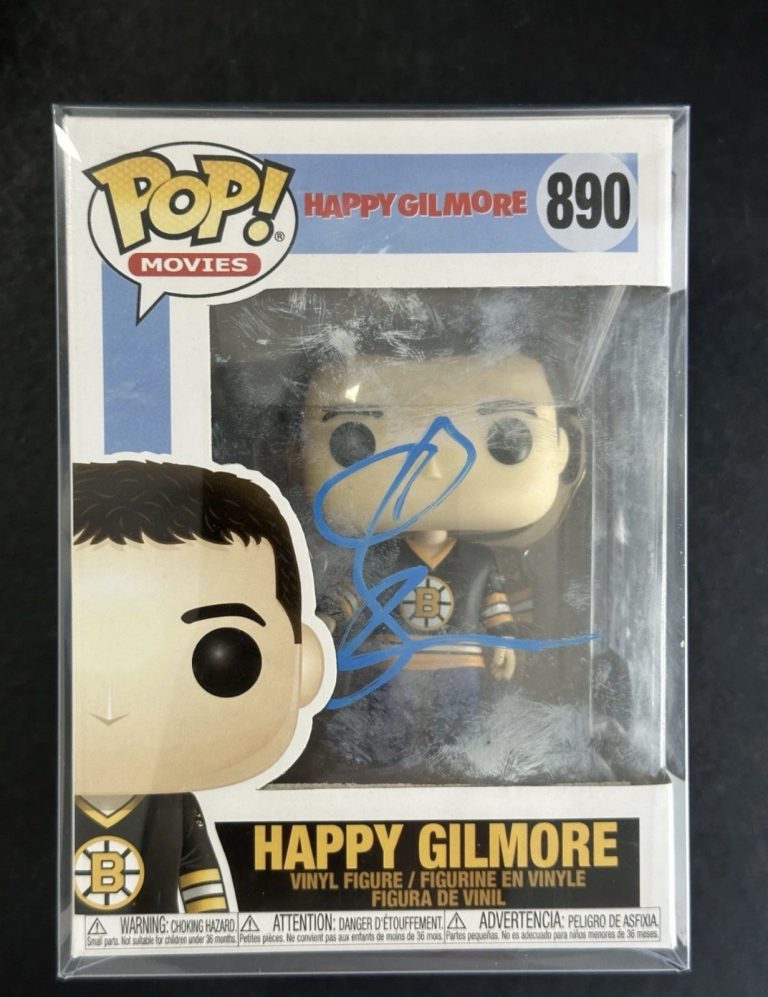 Adam Sandler Signed Happy Gilmore Funko Pop Movies #890 Auto SWAU Authenticated