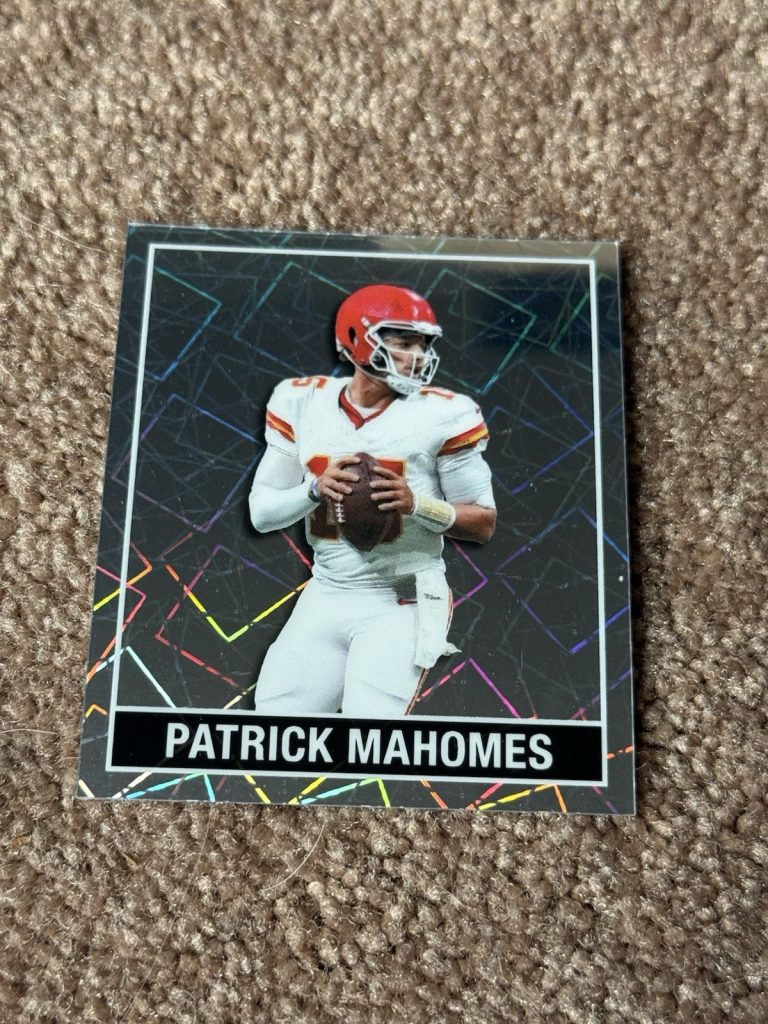 2025 Leaf 15th Anniversary Patrick Mahomes Purple Sparkle #48B-127 3/15 NSCC