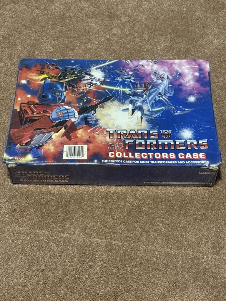 Vintage 1984 Transformers Collectors Case Tara Toy w/ Insert G1 Hasbro
