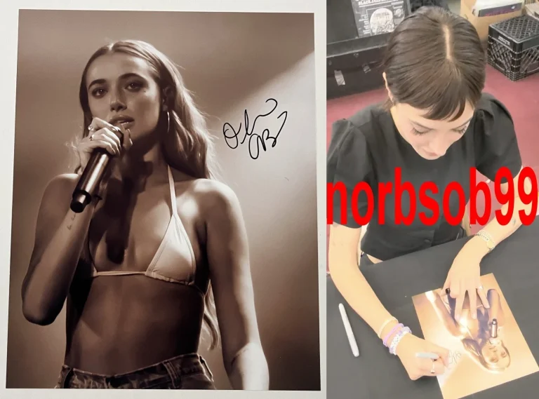 OLIVIA O'BRIEN SEXY SIGNED AUTOGRAPH PIXIE 8x10 PHOTO F w/EXACT PROOF