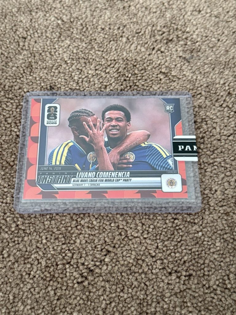 Livano Comenencia 2026 Panini Instant FIFA World Cup Rookie Curacao #20 /5 Red