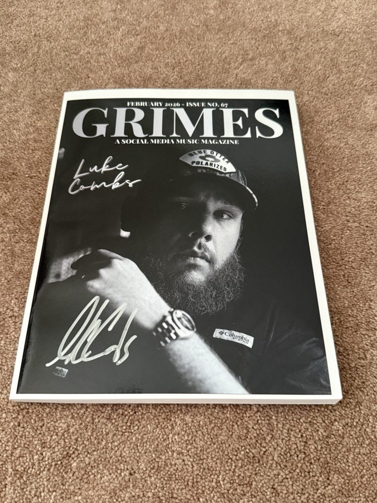 Luke Combs Signed Grimes Magazine Feb 2026 Issue 67 Autographed Beckett BAS COA