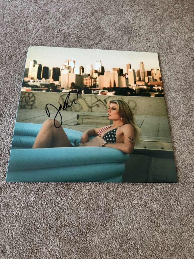 Dasha Signed What Happens Now? Vinyl LP Album Autograph Beckett BAS COA Country