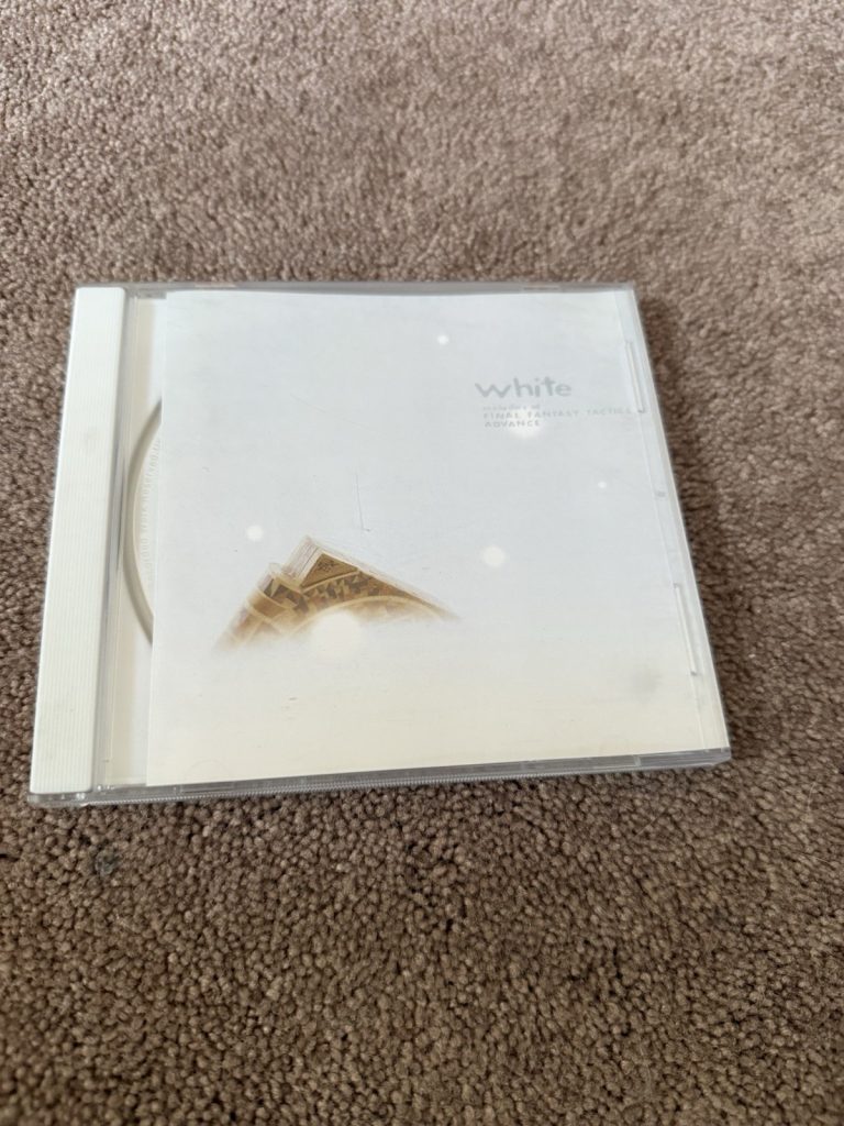 White Melodies of Final Fantasy Tactics Advance Soundtrack CD Square Enix OST