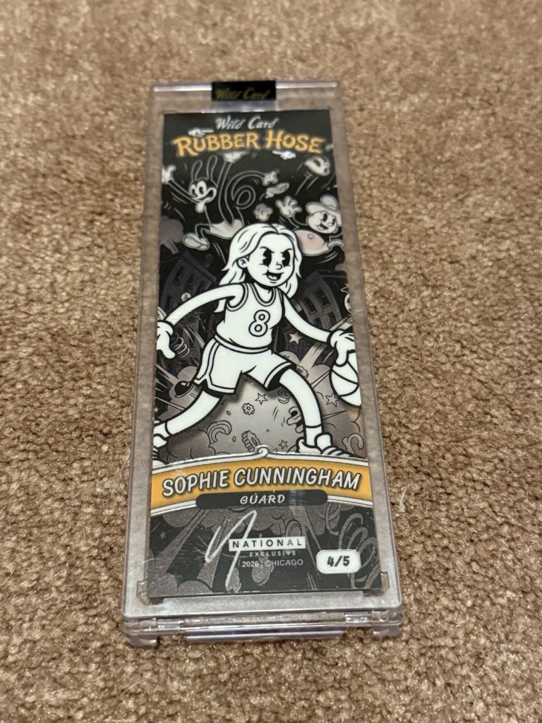 Sophie Cunningham 2026 Wild Card Rubber Hose Slim Gem B&W 4/5 National Chicago