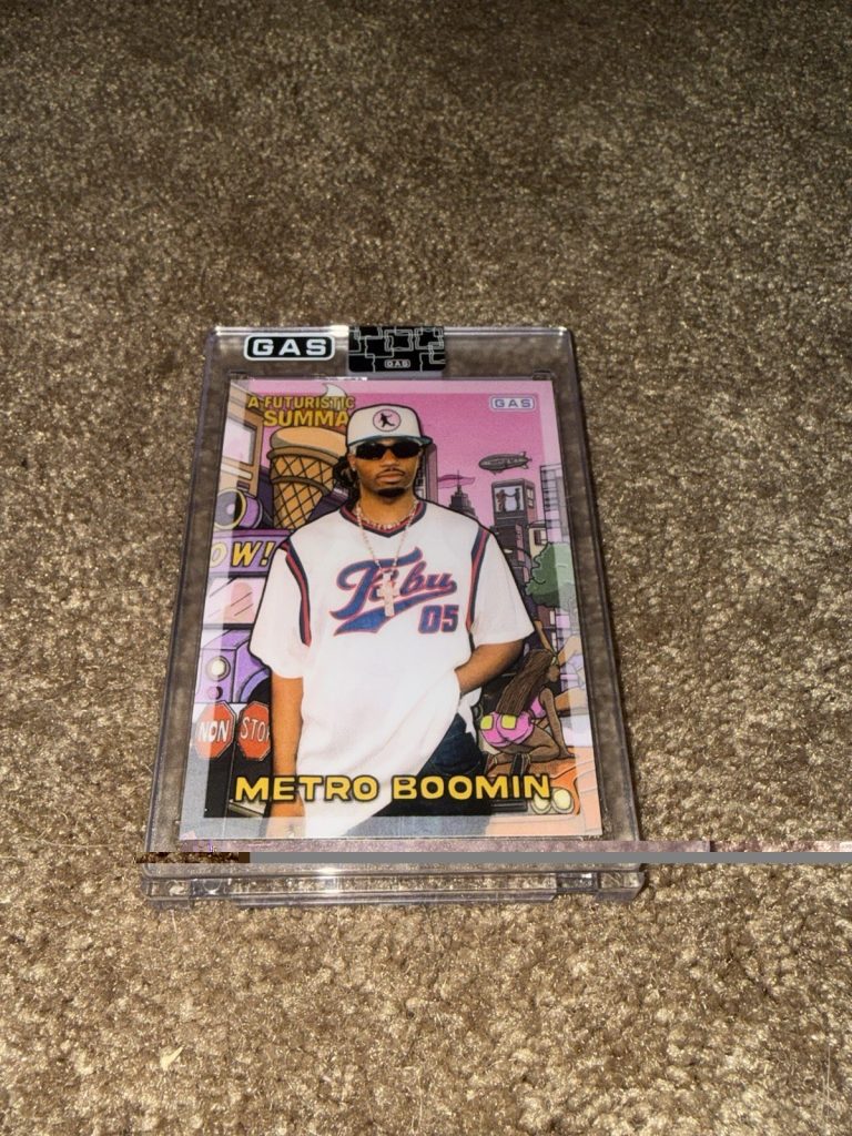 GAS Metro Boomin A Futuristic Summa MB-1 Trading Card 2025 Rap Hip Hop
