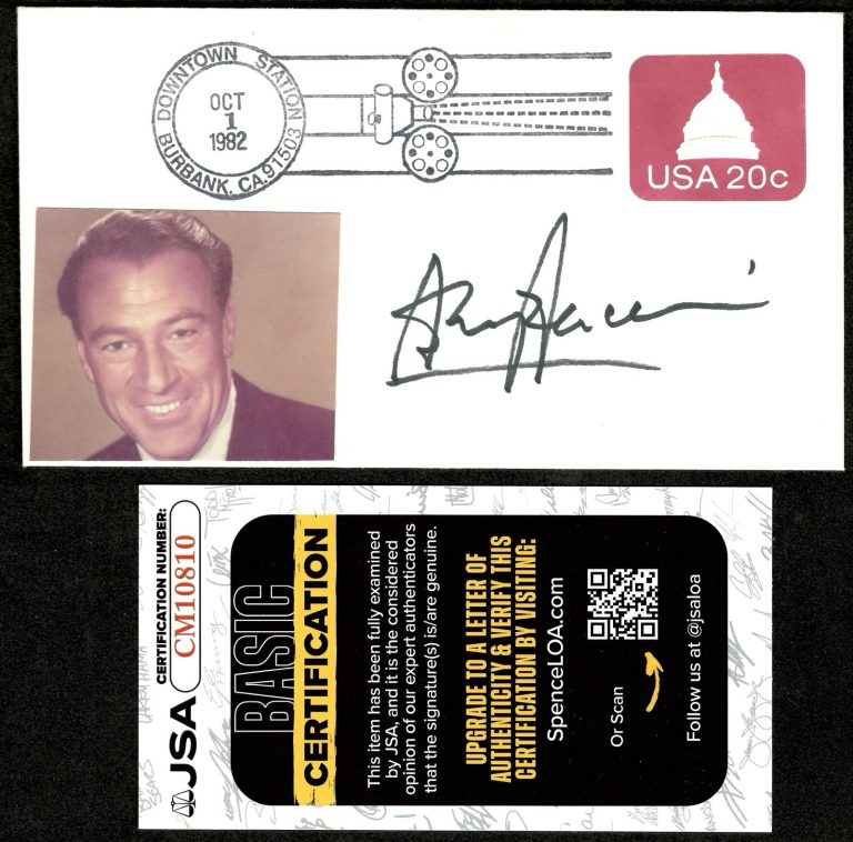 Anthony Perkins Signed Autographed First Day Cover JSA Cert Psycho Bates Tony