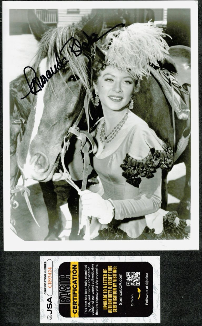 Amanda Blake Signed Autographed Gunsmoke 8x10 Photo JSA Cert Kitty