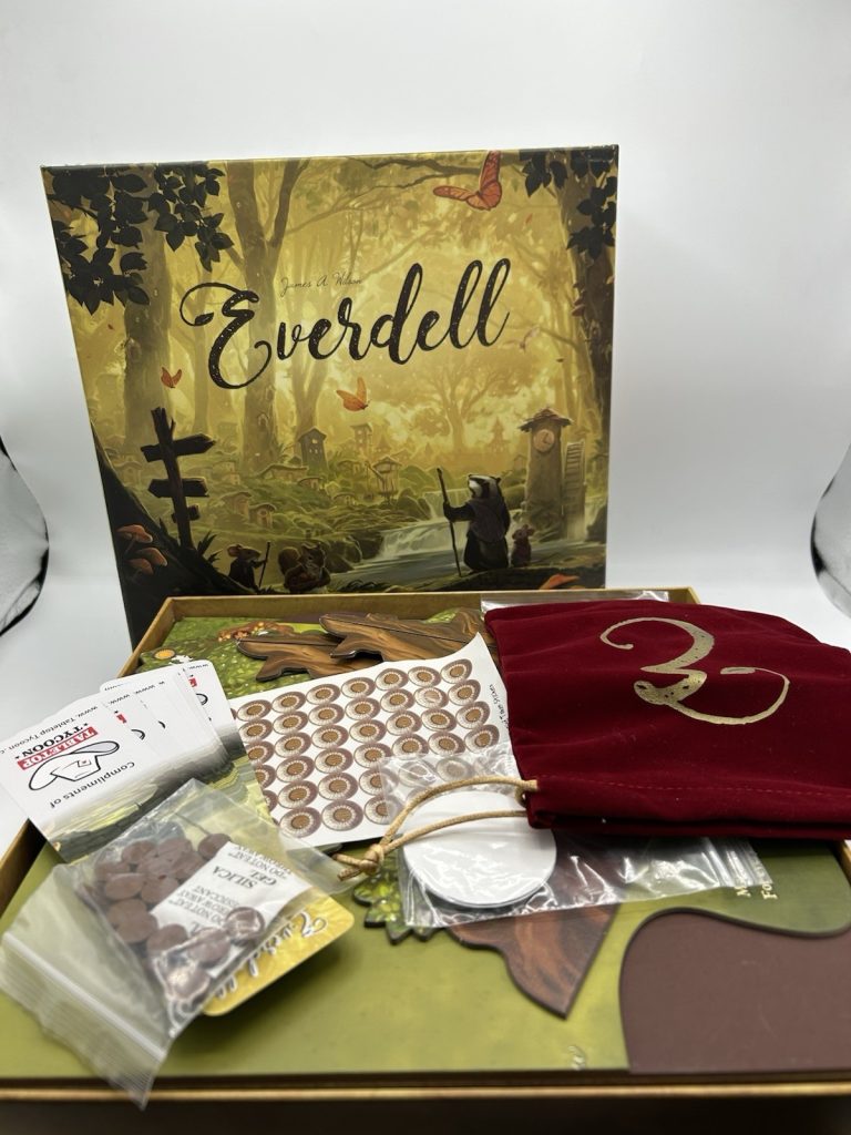Everdell Board Game SIGNED Starling Games Strategy Game BRAND NEW PLUS EXTRA