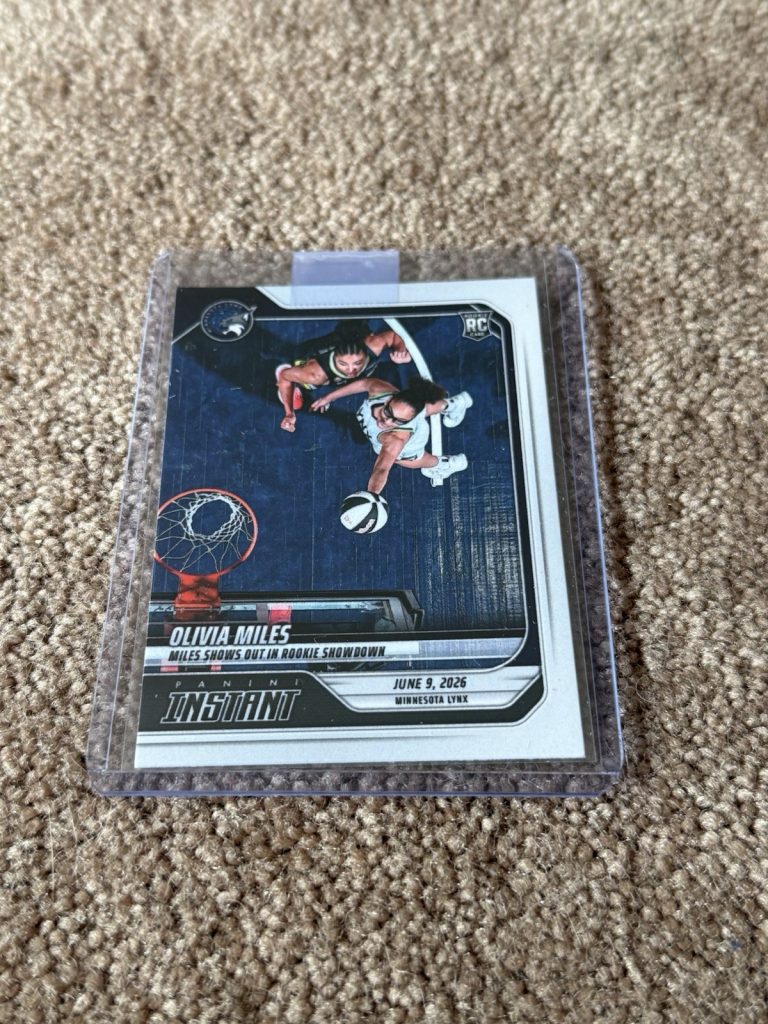 2026 Panini Instant WNBA Olivia Miles ROOKIE CARD SP Minnesota Lynx #140 RC