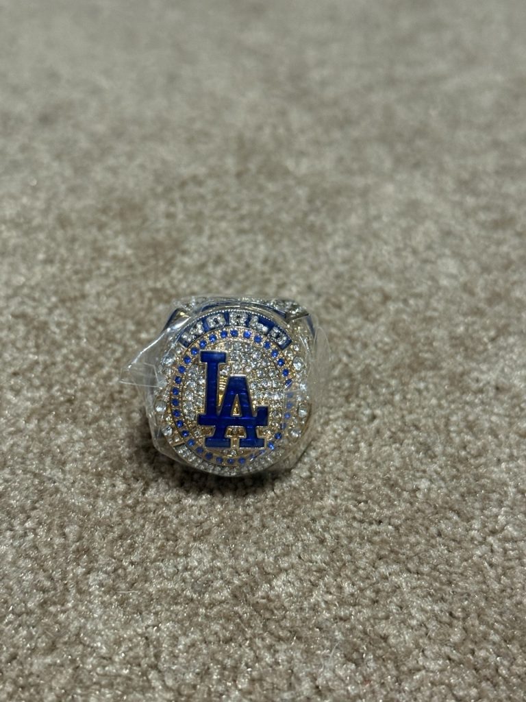Los Angeles Dodgers 2024 World Series Champions Shohei Ohtani 17 Replica Ring