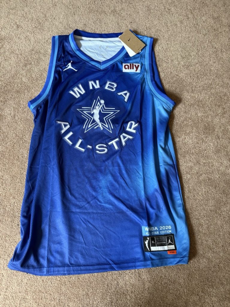 Olivia Miles #5 Jordan Brand Unisex Blue 2026 WNBA All-Star Game Victory Edition
