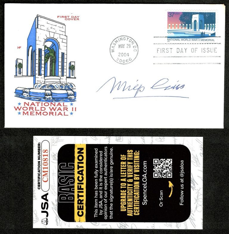 Miep Gies Signed Autographed First Day Cover JSA Cert Hid Anne Frank 2
