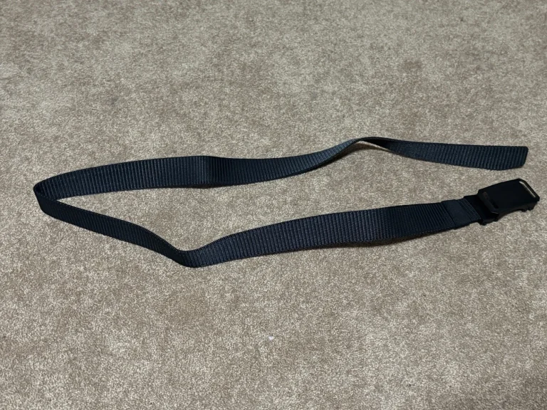 Heavy-Duty Mens Tactical Belt Adjustable Stretch Nylon with Quick-Release Buckle