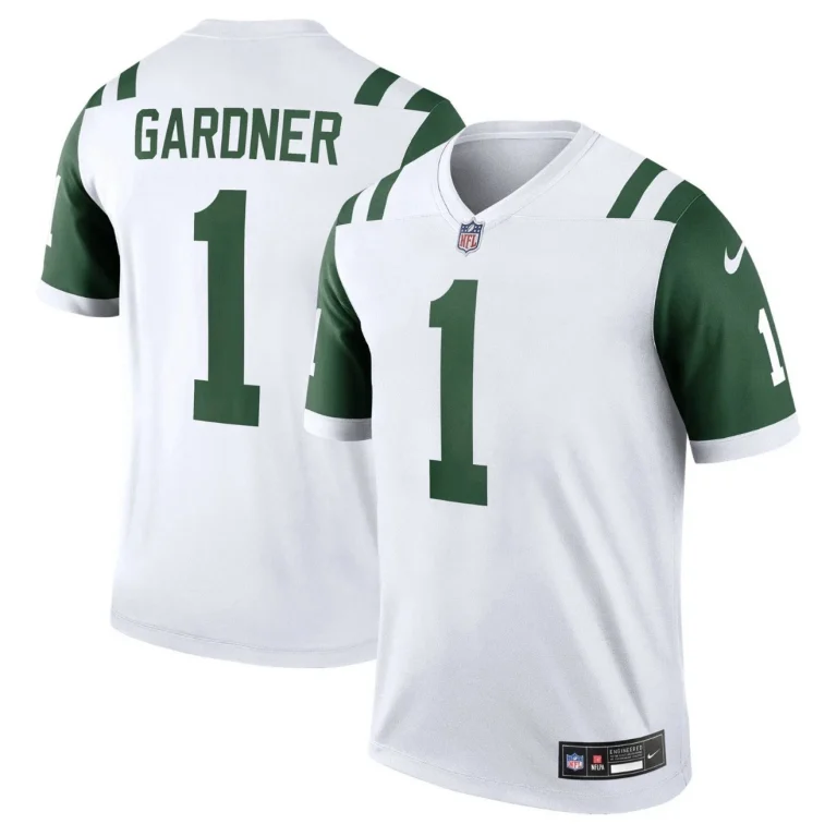 Ahmad Sauce Gardner New York Jets Nike Legend Game Jersey - Legacy White Mens XL
