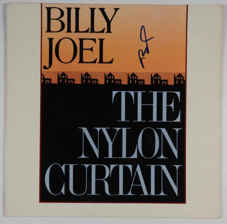 Billy Joel ACOA Signed Autograph Album Vinyl Record The Nylon Curtain