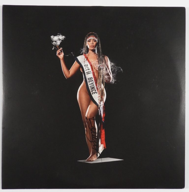 Beyonce Signed GRAD Autograph Record Album Vinyl Cowboy Carter Act II Steve Grad