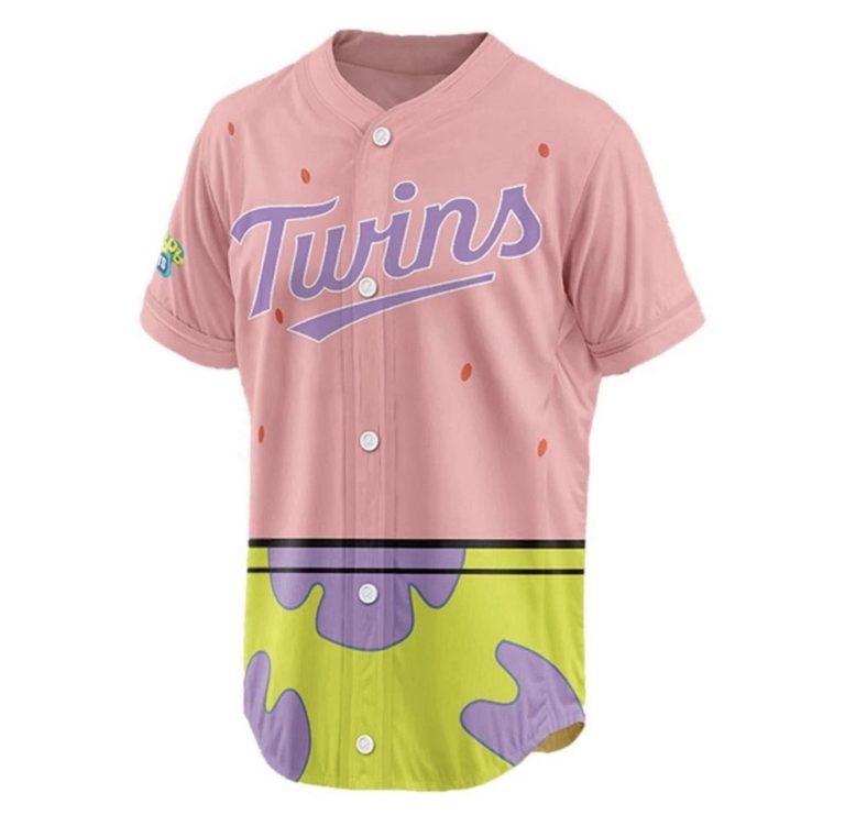 SpongeBob SquarePants Minnesota Twins 2026 Theme Night SGA Jersey XL Patrick