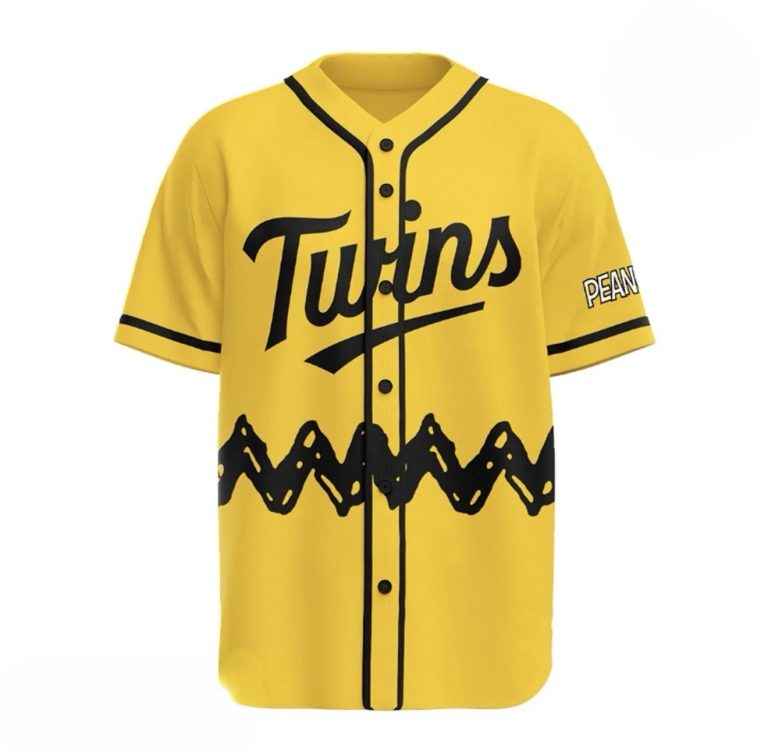 2026 Minnesota Twins SGA Theme Night JERSEY Peanuts Charlie Brown EXTRA-Large XL