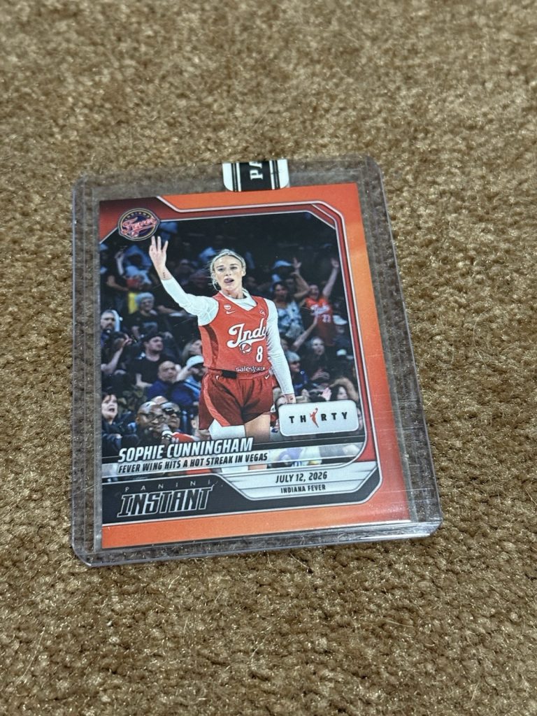 2026 Panini Instant Sophie Cunningham #238 Orange /30 Indiana Fever WNBA