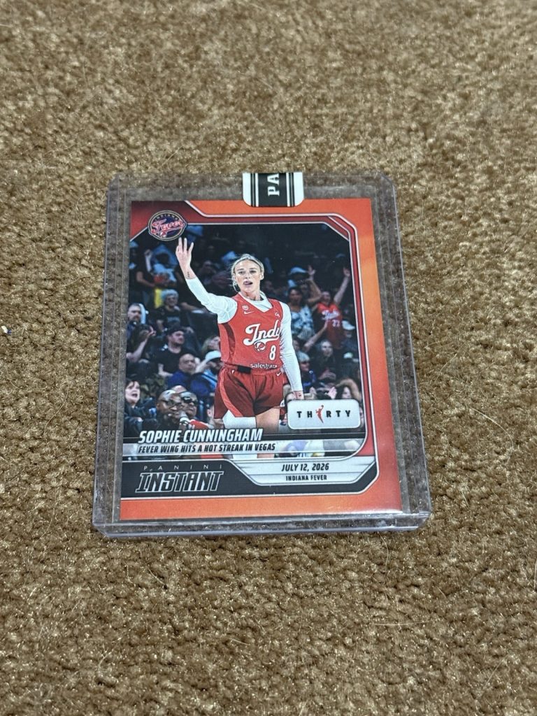 2026 Panini Instant Sophie Cunningham #238 Orange /30 Indiana Fever WNBA