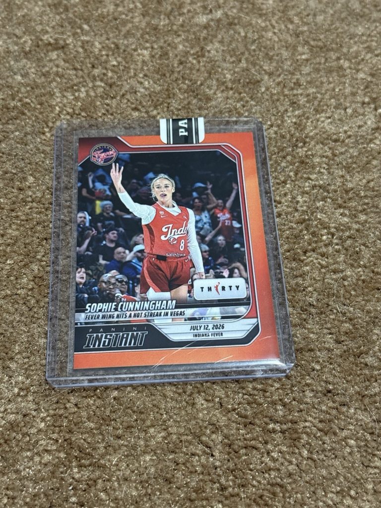 2026 Panini Instant Sophie Cunningham #238 Orange /30 Indiana Fever WNBA