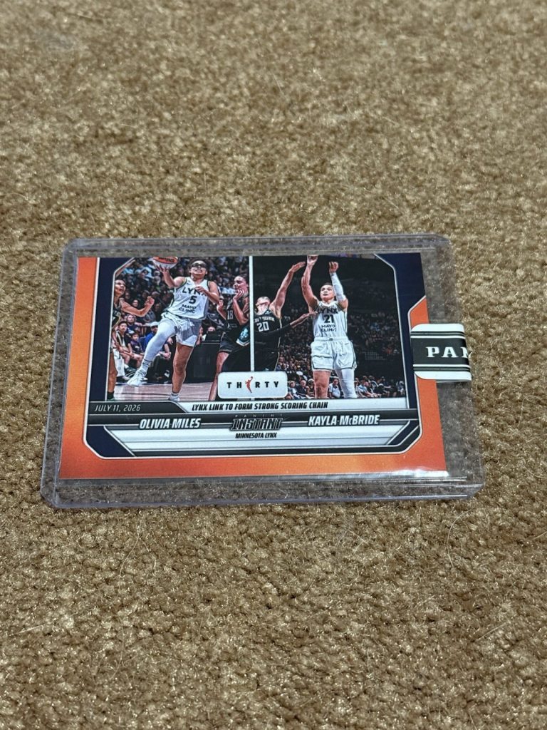 2026 Panini Instant Olivia Miles Kayla McBride #235 Orange /30 Lynx WNBA