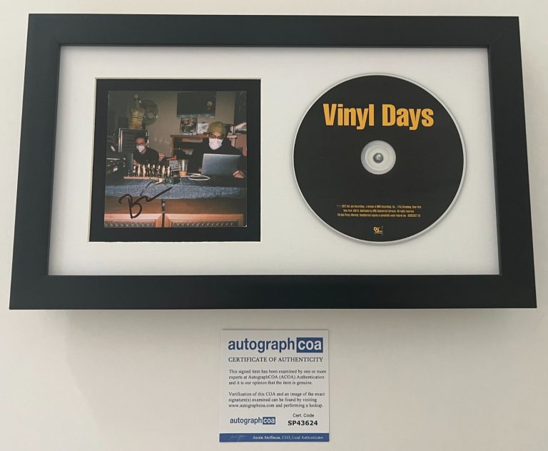 LOGIC RAPPER SIGNED VINYL DAYS FRAMED & MATTED CD & AUTOGRAPH COA ACOA
