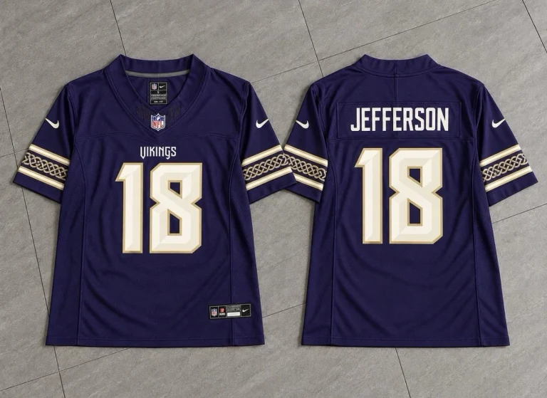 2026 Minnesota Vikings Rivalry Jersey Justin Jefferson #18 Vapor F.U.S.E Size XL