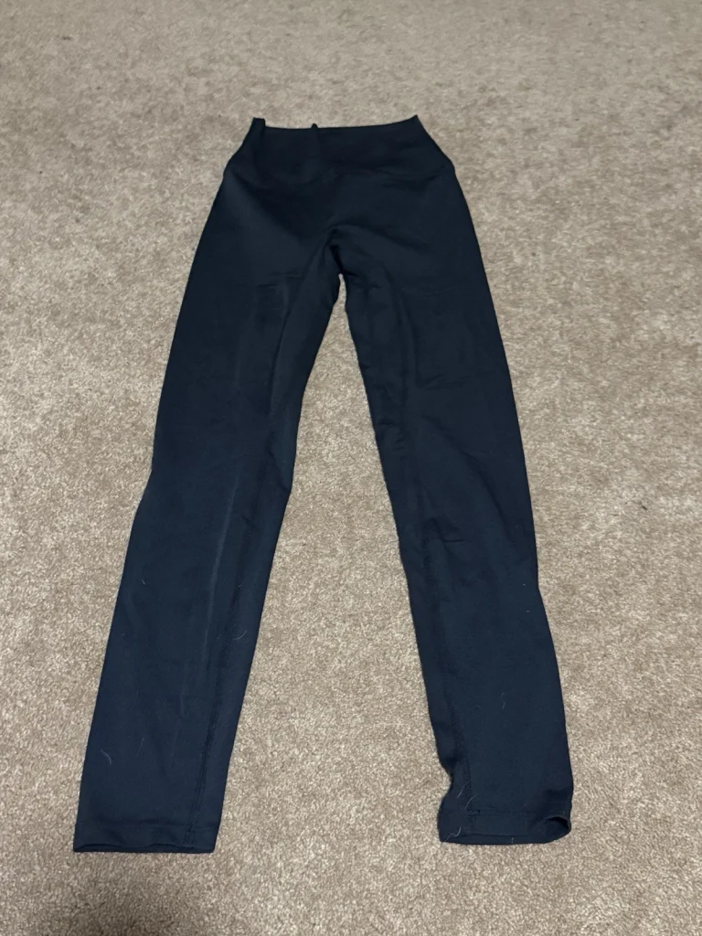 NWT Alo Yoga High Waist Leggings Womens Size S Black Full Length Yoga Pants