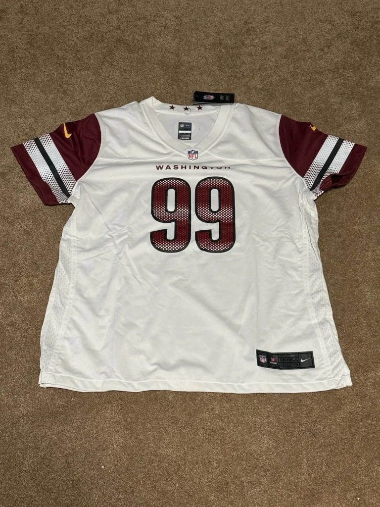 NWT Nike Chase Young #99 Washington Commanders Womens Game Jersey XXL White