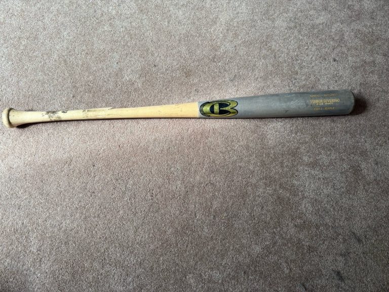 Yunior Severino Cracked Cooperstown Bat Co CBI13 Maple 33.5/31 2018 Pro Model