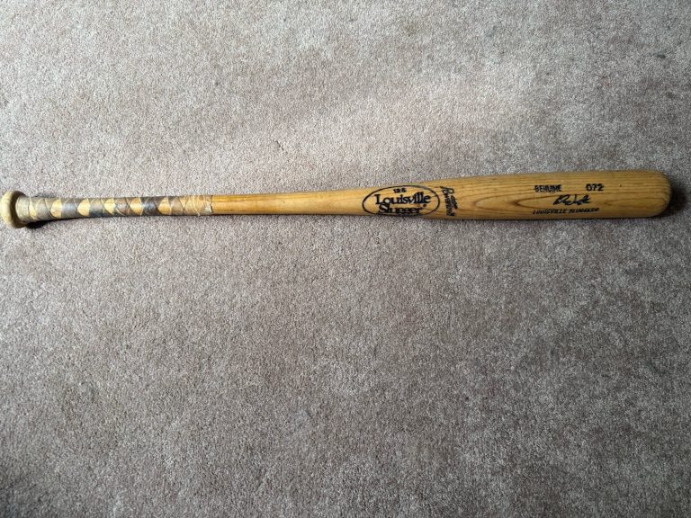 Tony La Russa Louisville Slugger Genuine O72 Ash Bat 125 Powerized Used #49