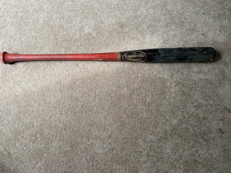 Louisville Slugger Genuine I13 Pro Bat Baltimore Orioles 34in 31.5oz 2013 Used
